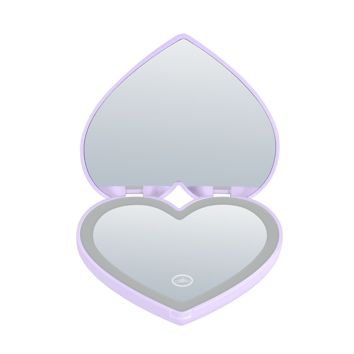 Amour LED Heart Compact Mirror