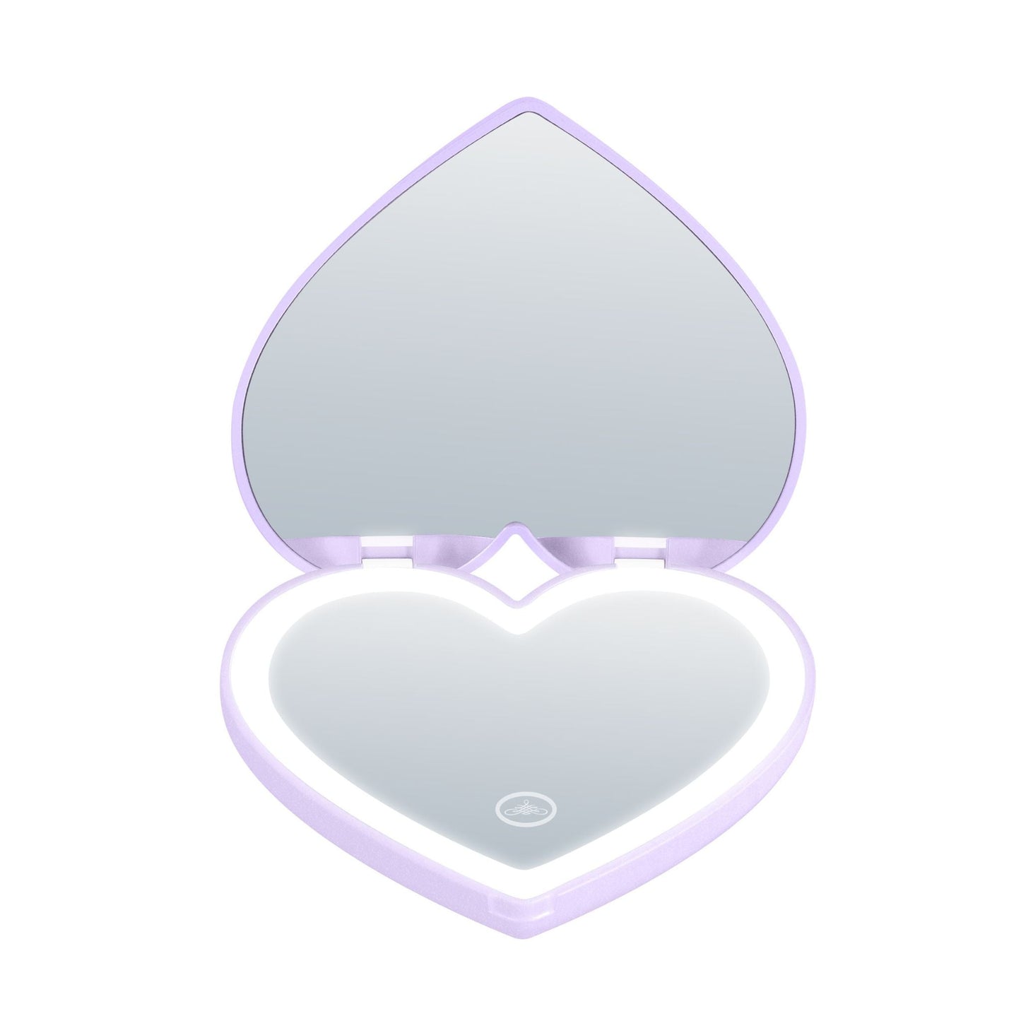 Amour LED Heart Compact Mirror