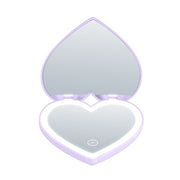 Amour LED Heart Compact Mirror