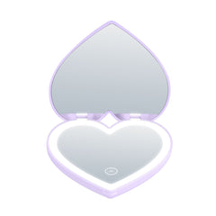 Amour LED Heart Compact Mirror
