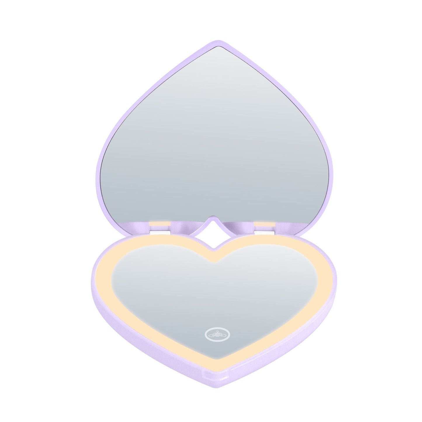 Amour LED Heart Compact Mirror