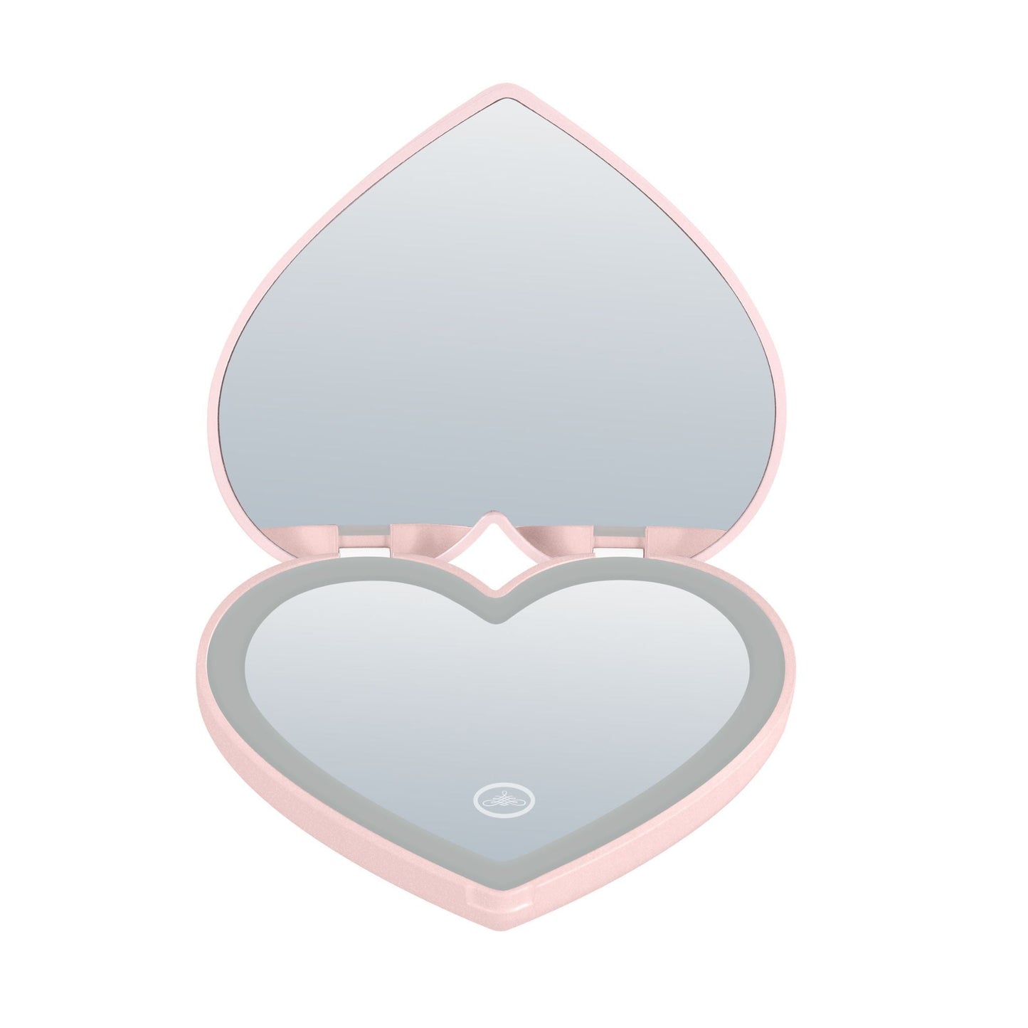Amour LED Heart Compact Mirror