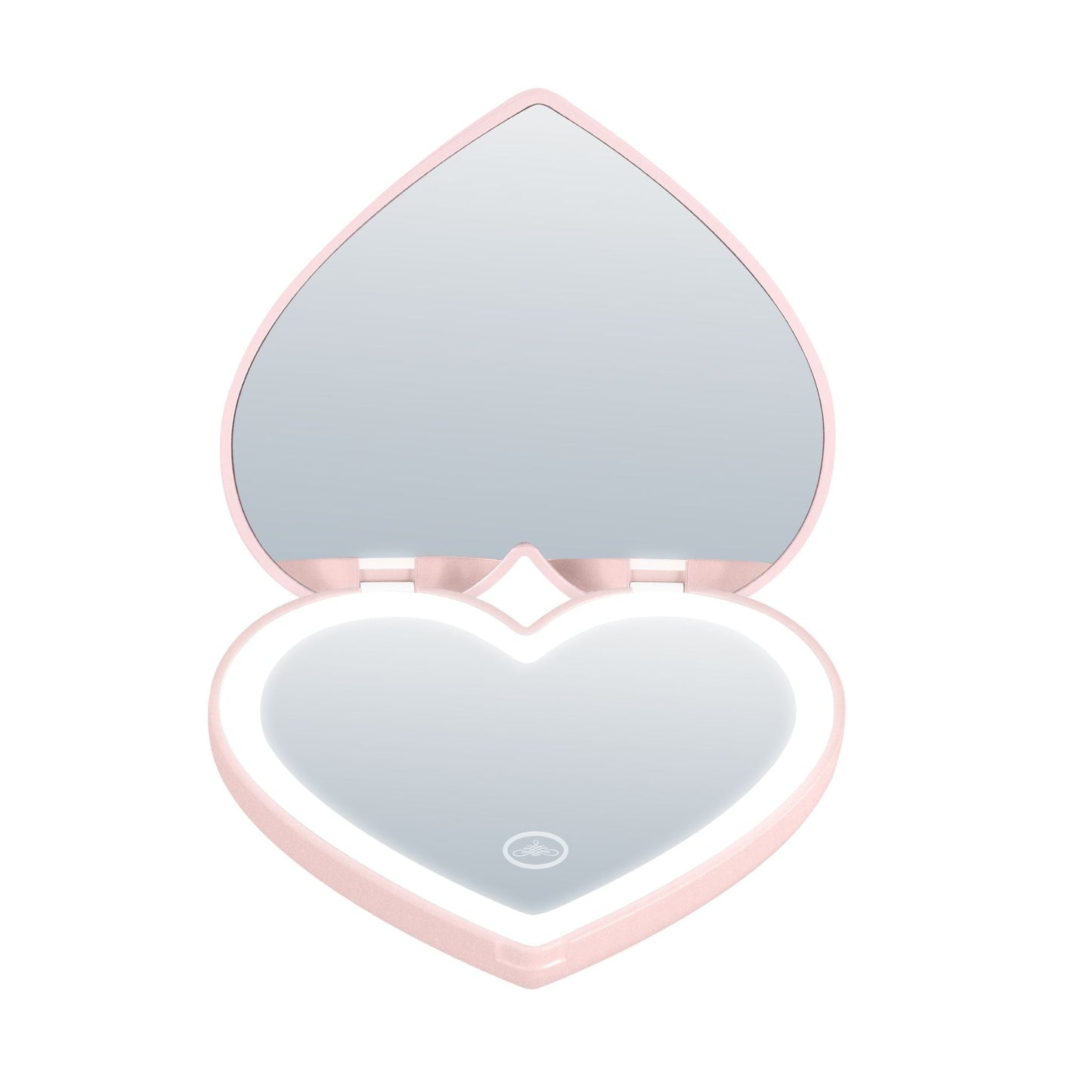 Amour LED Heart Compact Mirror