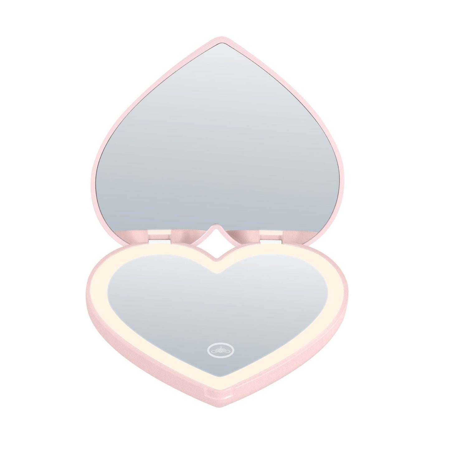 Amour LED Heart Compact Mirror
