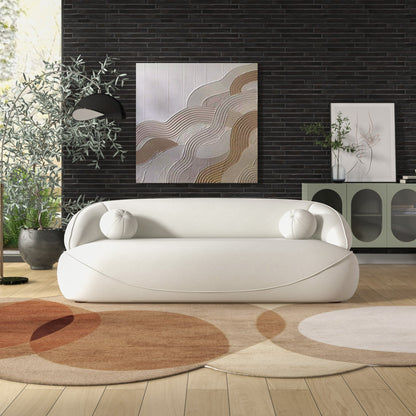 Sofá Andrew Beige Boucle