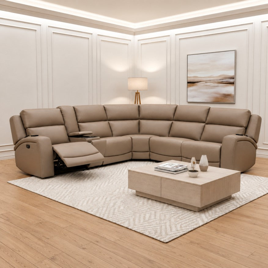 Apollo 6PC Power Modular Sectional