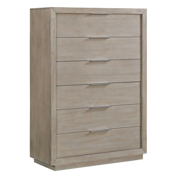 Arcadia 6-Drawer Chest In Grey