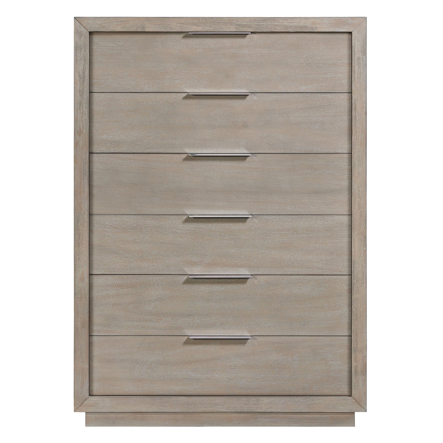 Arcadia 6-Drawer Chest in Grey
