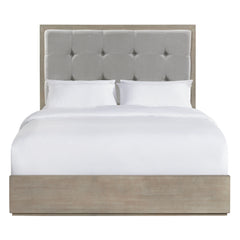 Arcadia Queen Bed in Grey