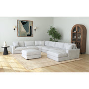Arizona Modular 7PC Sectional Set with RHF Chaise in Steno Stone