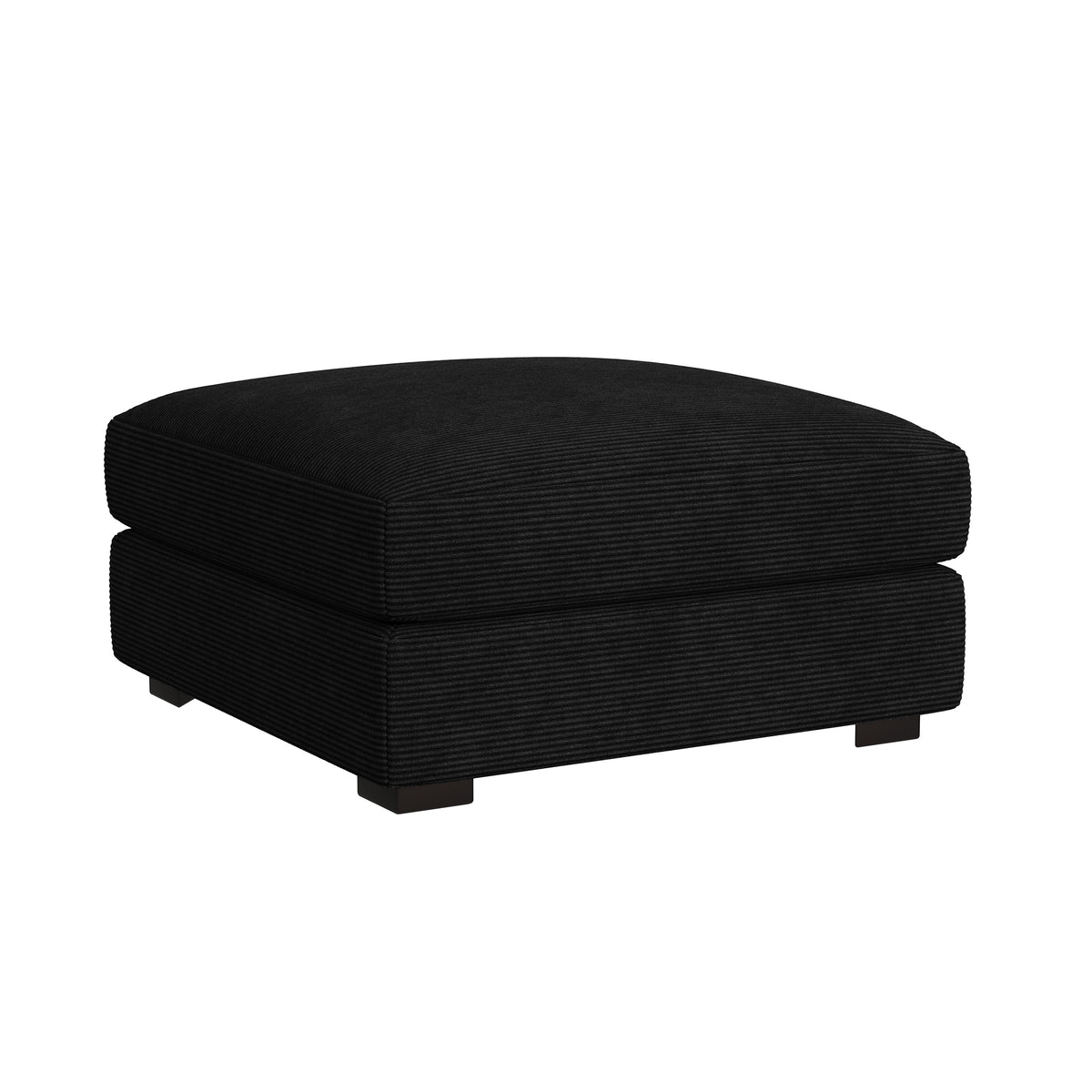 Arizona Modular Ottoman In Steno Black