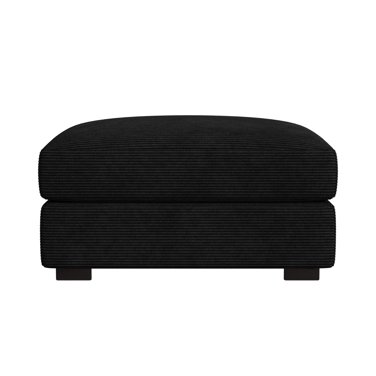 Arizona Modular Ottoman In Steno Black
