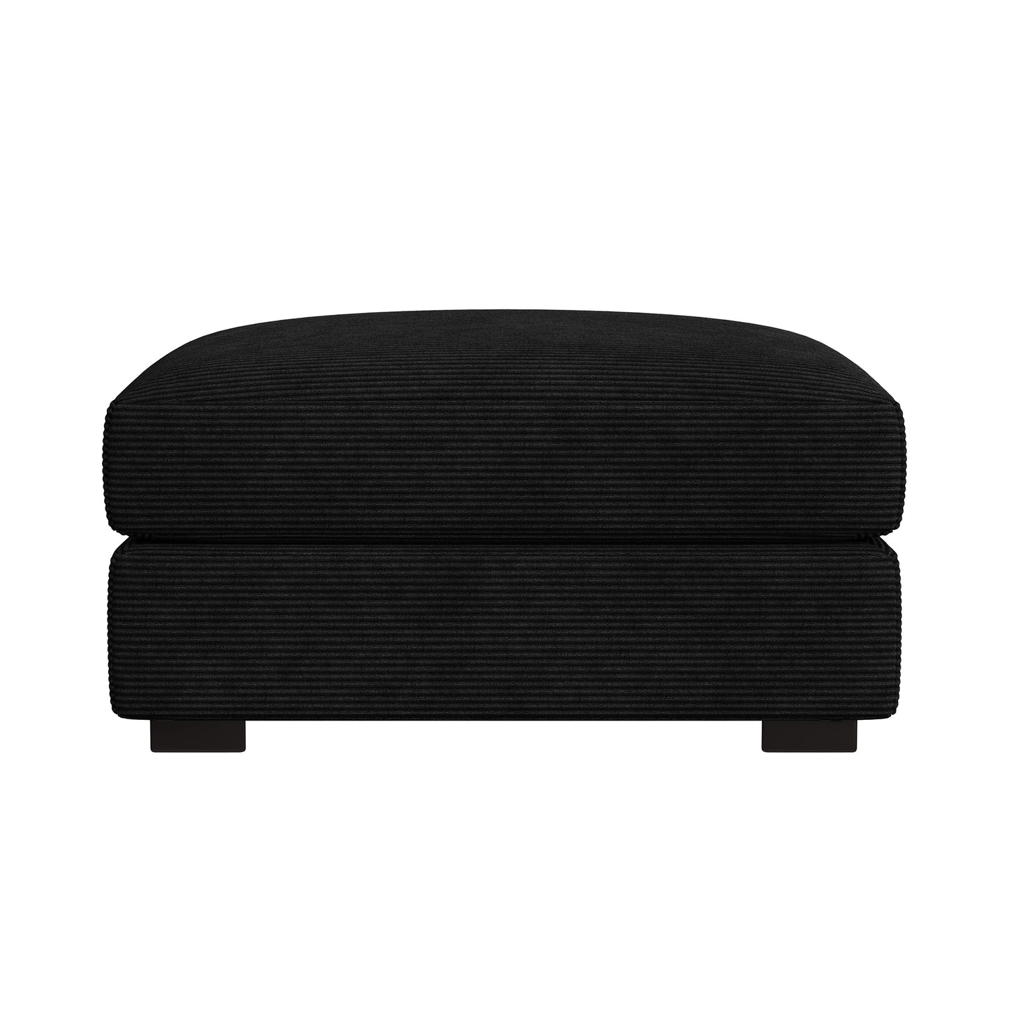 Arizona Modular Ottoman in Steno Black