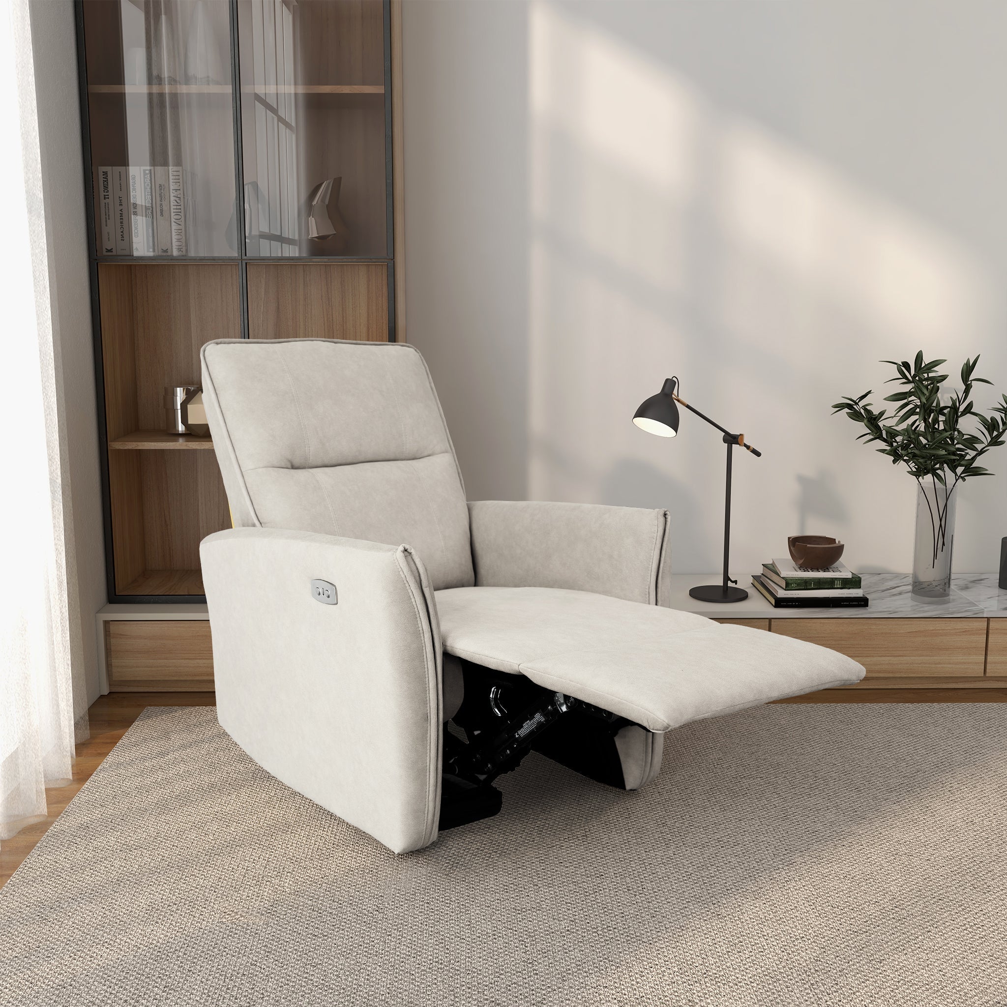 Ashcroft Imports Asheville Recliner Chair - Thumbnail 4