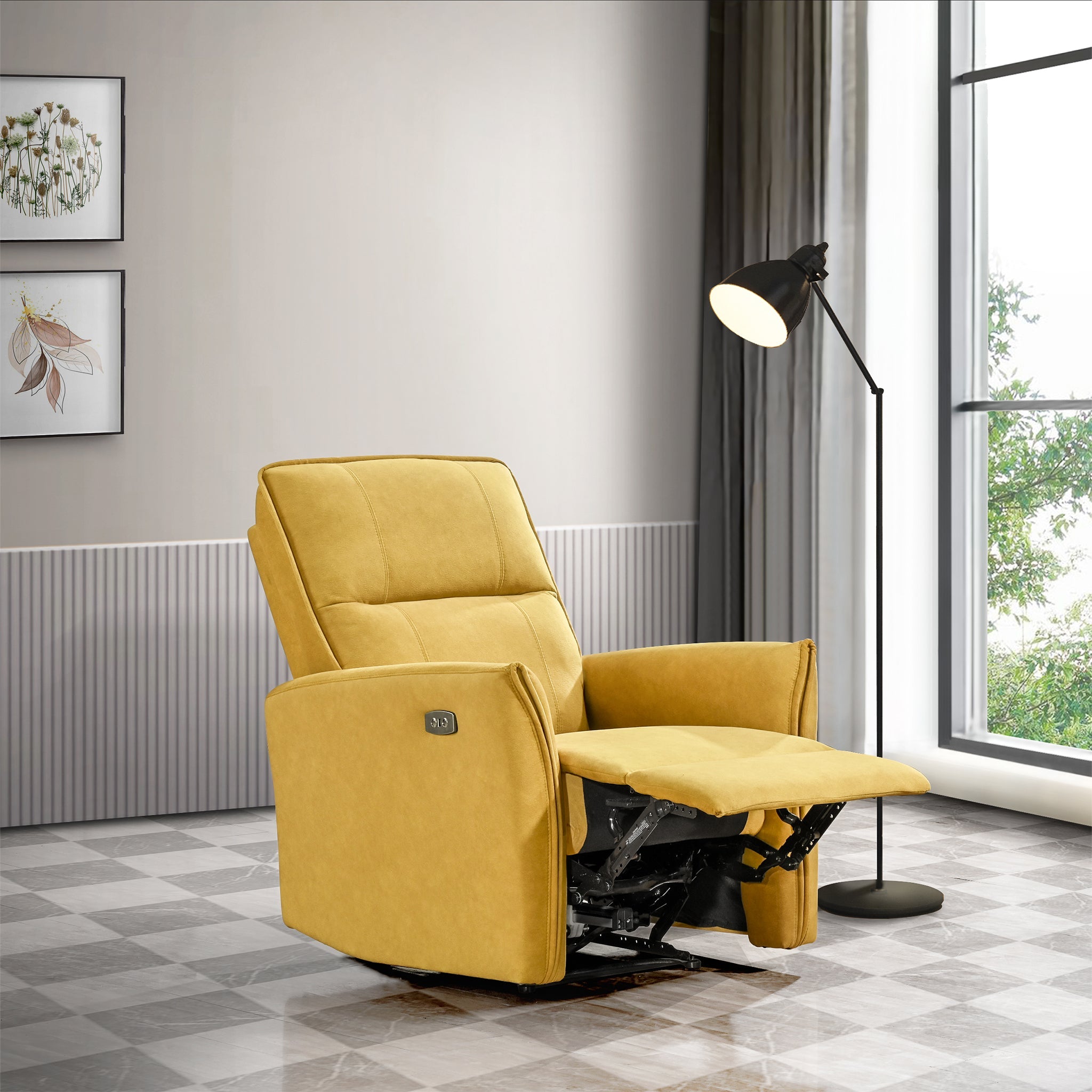 Ashcroft Imports Asheville Recliner Chair