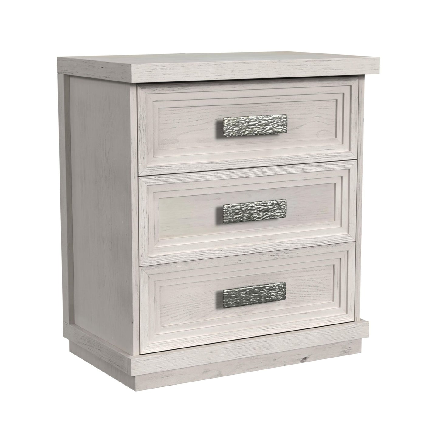 Avalanche King Storage 5PC Bedroom Set in Antique White