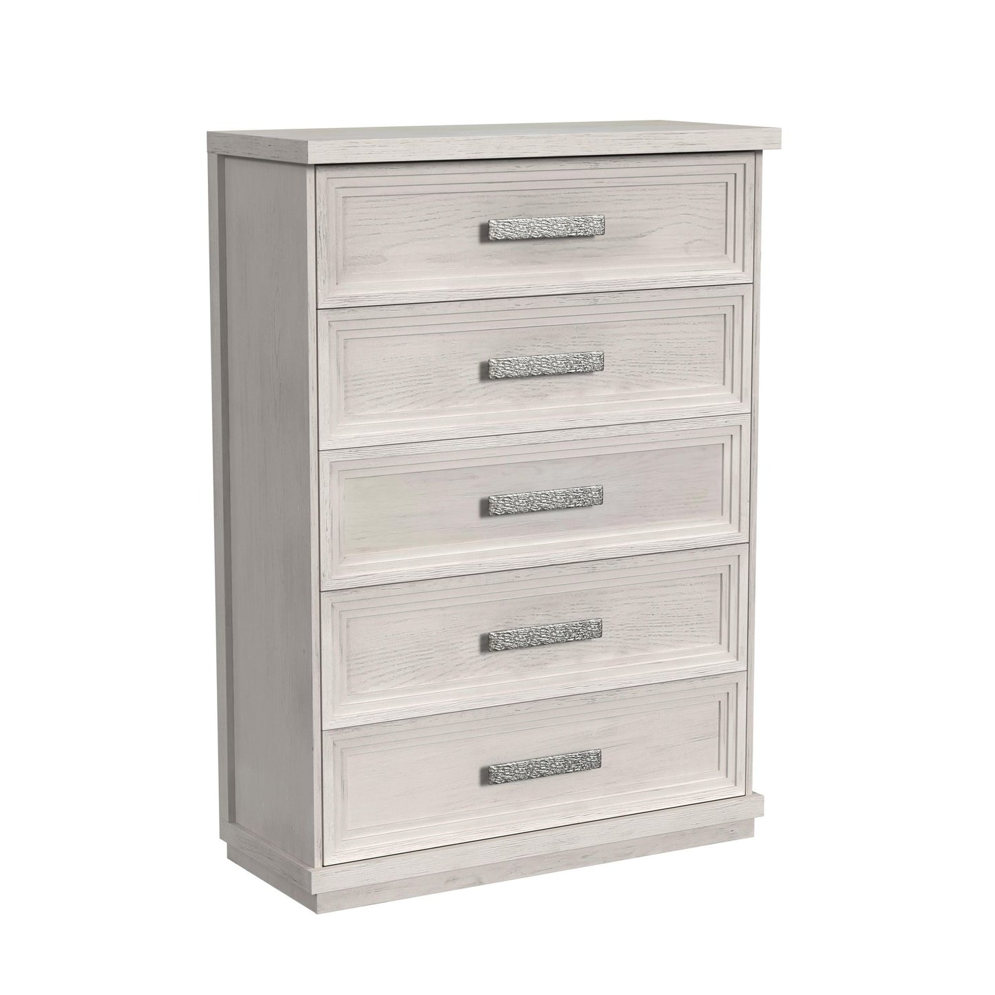 Avalanche King Storage 3PC Bedroom Set in Antique White