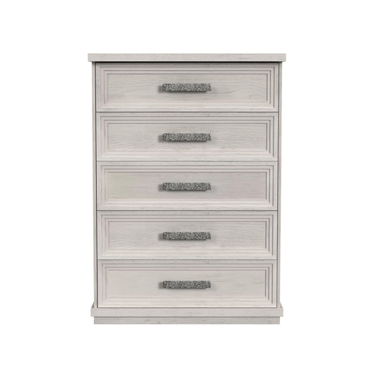 Avalanche 5-Drawer Chest in Antique White