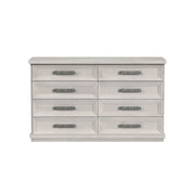 Avalanche 8-Drawer Dresser in Antique White