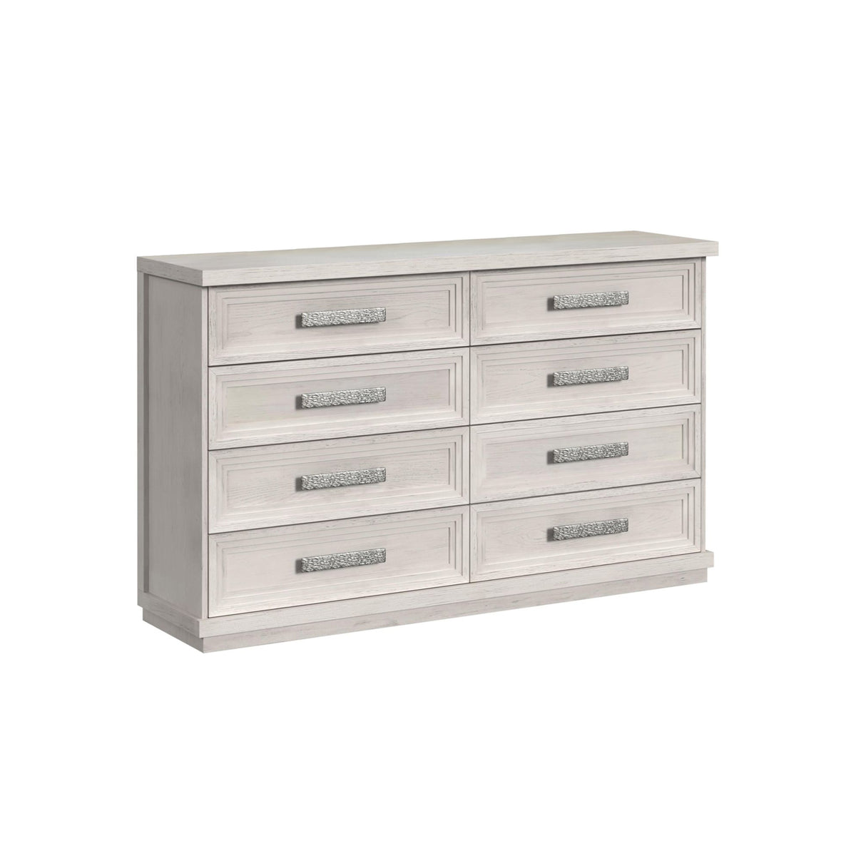 Avalanche 8-Drawer Dresser In Antique White