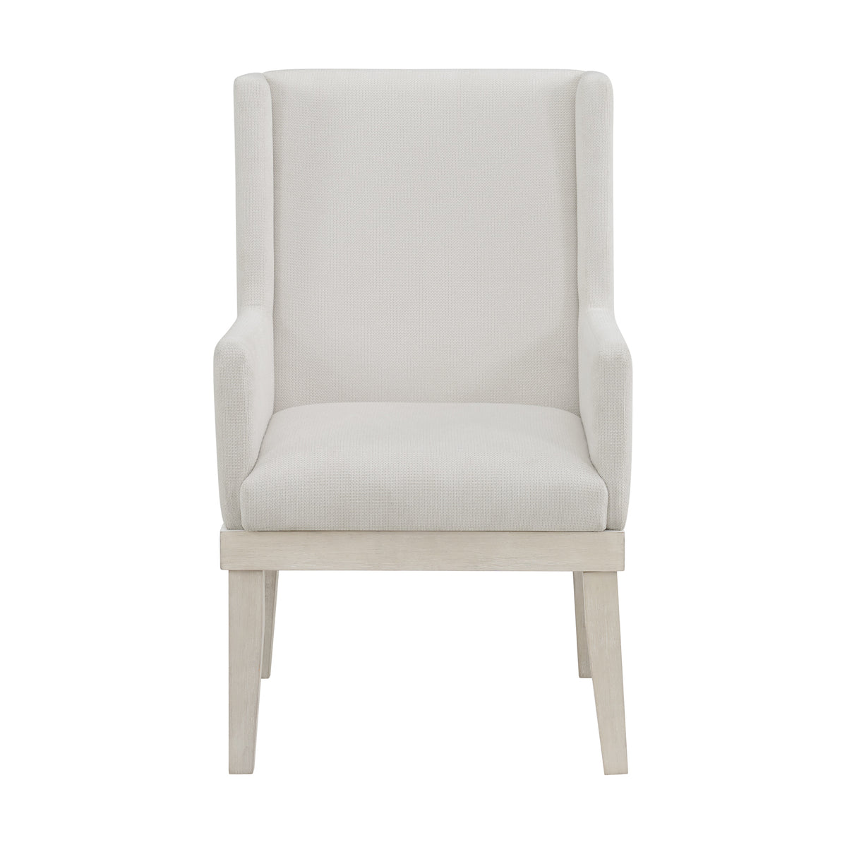 Avalanche Dining Arm Chair In Antique White (2 Per Carton)
