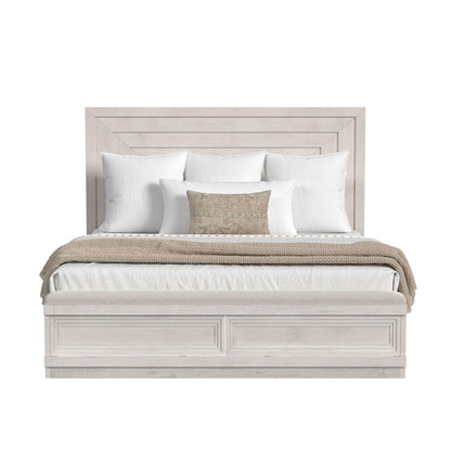 Avalanche King Storage Bed in Antique White