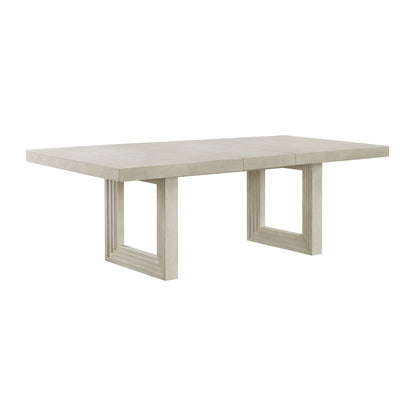 Avalanche 7PC Standard Height Dining Set – Antique White