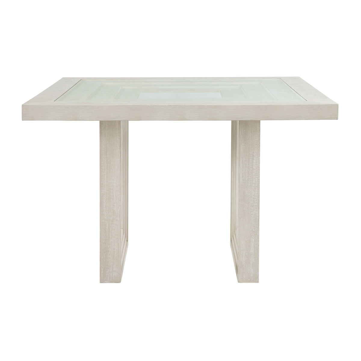 Avalanche Square Counter Table In Antique White