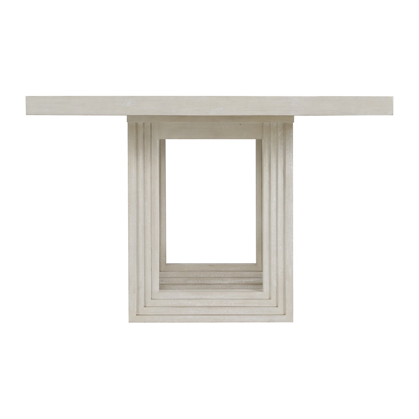 Avalanche Square Counter Table in Antique White