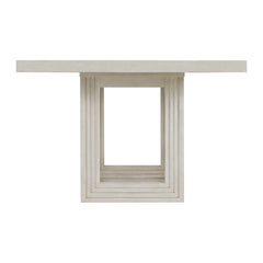 Avalanche Square Counter Table in Antique White