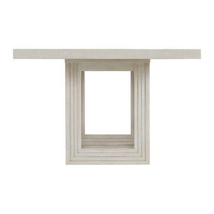 Avalanche Square Counter Table in Antique White