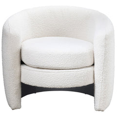 Sillón Boucle blanco Avalon