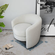 Sillón Boucle blanco Avalon