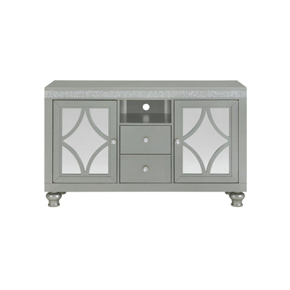 Avril 60" TV Stand in Silver
