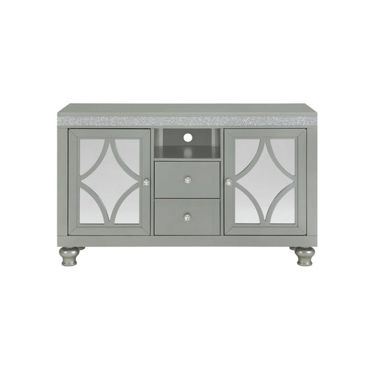 Avril 60" TV Stand in Silver