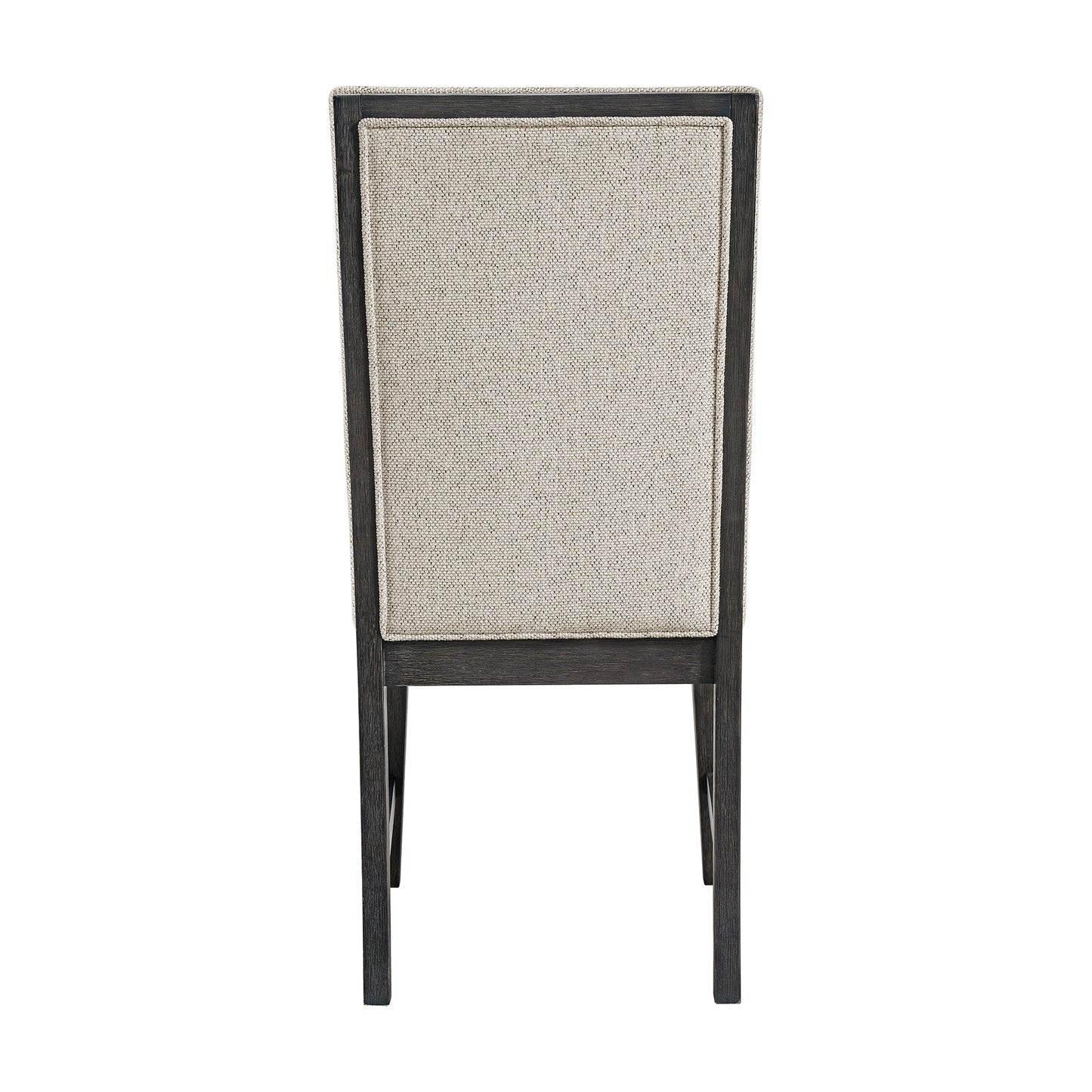 Axel Dining Chair with Light Grey Fabric in Espresso (2 Per Carton)