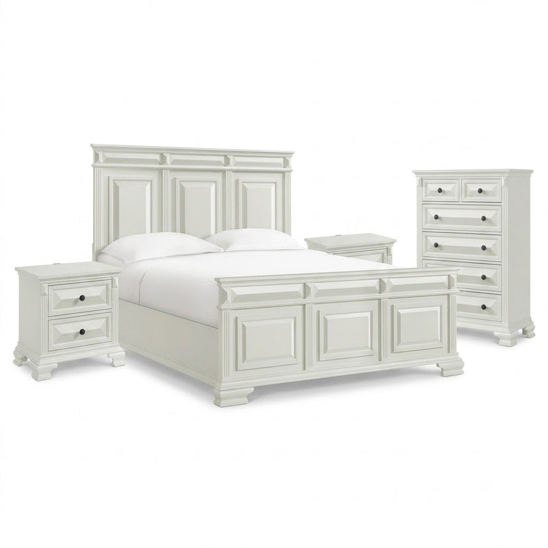 Bridgestone Queen 4PC Bedroom Set with Chest & 2 Nightstands