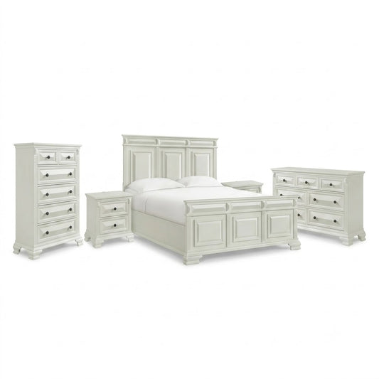 Bridgestone Queen 5PC Bedroom Set with Dresser, Chest & 2 Nightstands