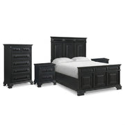 Bridgestone 4Pc Bedroom Set With Chest & 2 Nightstands