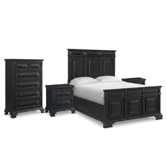 Bridgestone 4Pc Bedroom Set With Chest & 2 Nightstands