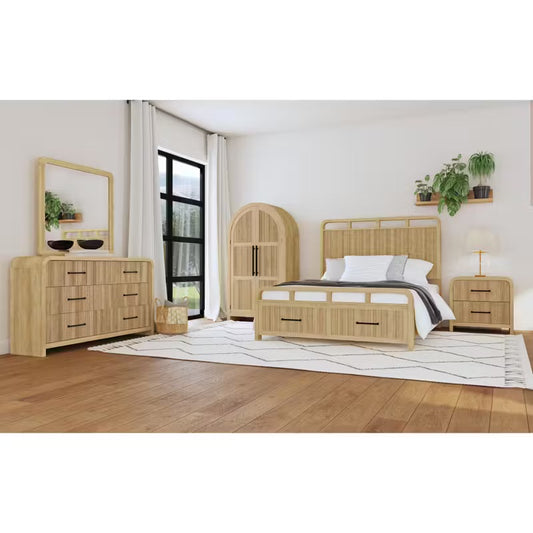 Ridgemont 6-Drawer Dresser – Natural