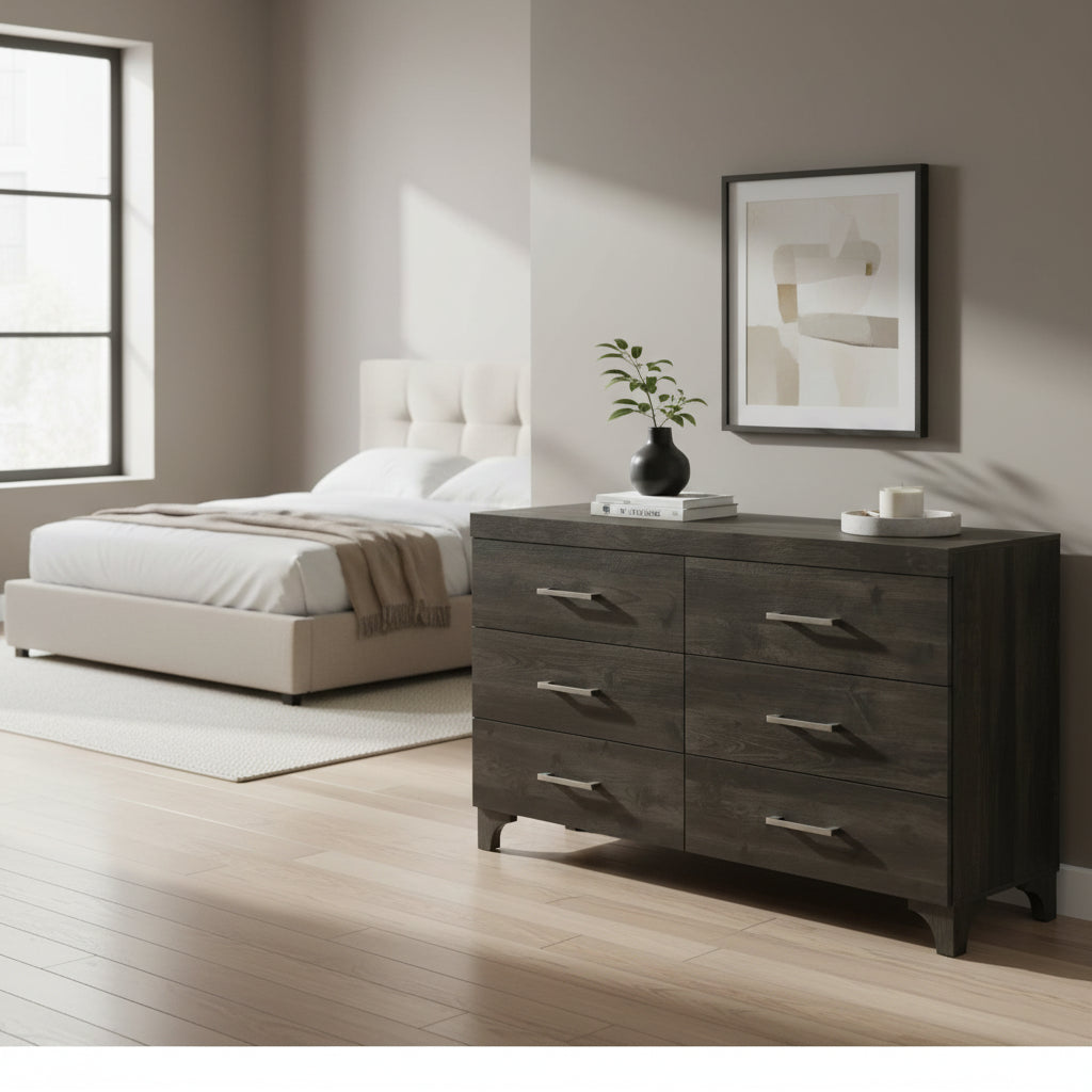 Zendaya 6-Drawer Dresser