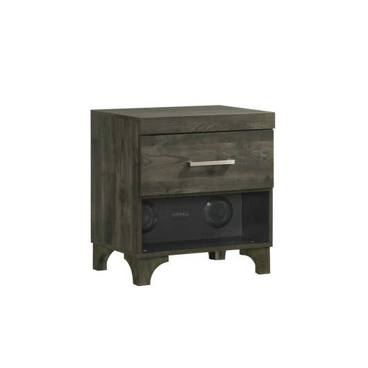 Zendaya Night Stand with Bluetooth Speaker