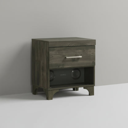 Zendaya Night Stand with Bluetooth Speaker