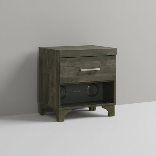 Zendaya Night Stand with Bluetooth Speaker