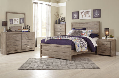 Culverbach Full Panel Bed, Dresser, Mirror and Chest