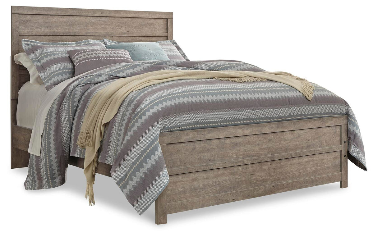 Culverbach Queen Panel Bed, Dresser, Mirror and Nightstand