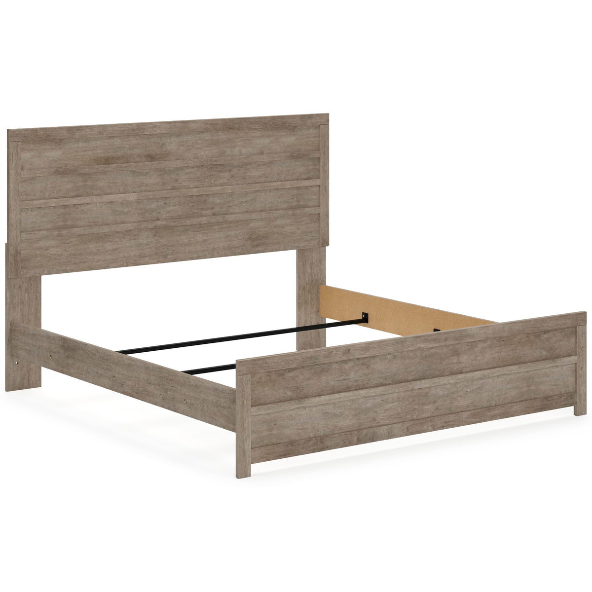Culverbach King Panel Bed with Mirrored Dresser and Chest