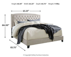 Jerary Upholstered Queen 4-Piece Set