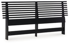 Danziar Queen Slat Headboard, Dresser, Mirror, Chest and Nightstand